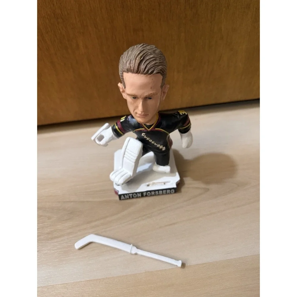 Anton Forsberg Cleveland Monsters SGA Bobblehead Hockey Collectible‎ Figure Flaw